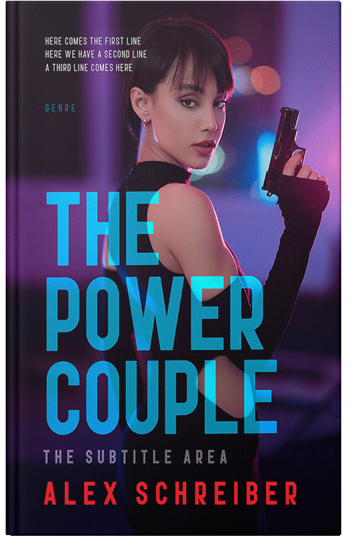 Front view of Premade Mystery & Thriller & Suspense Book Cover - Haiti