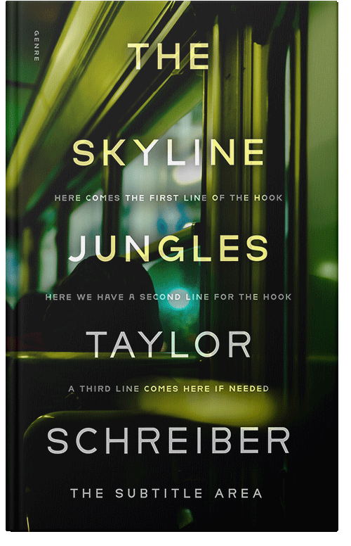 Front view of Premade Mystery & Thriller & Suspense Book Cover - Gimblet