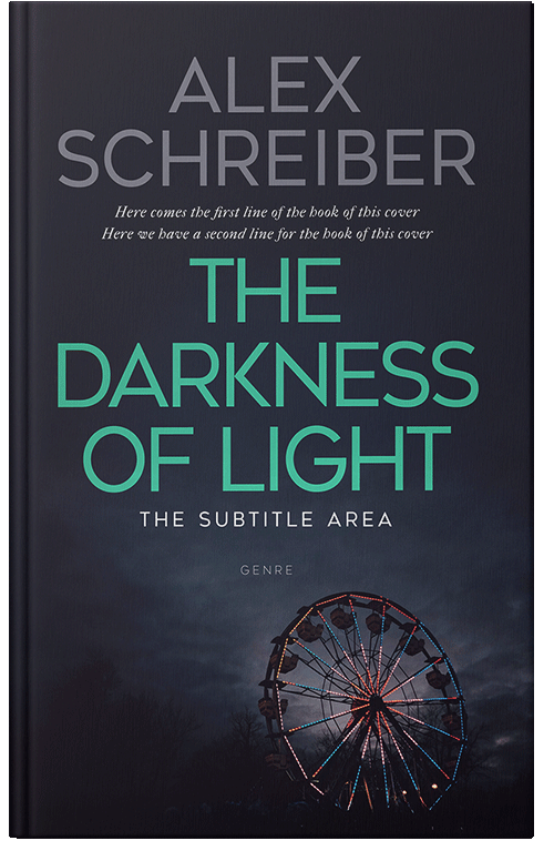 Front view of Steel Gray #335879 - Premade Mystery & Thriller & Suspense Book Cover