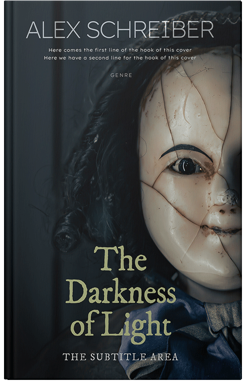 Front view of Gray Olive #335885 - Premade Mystery & Thriller & Suspense Book Cover