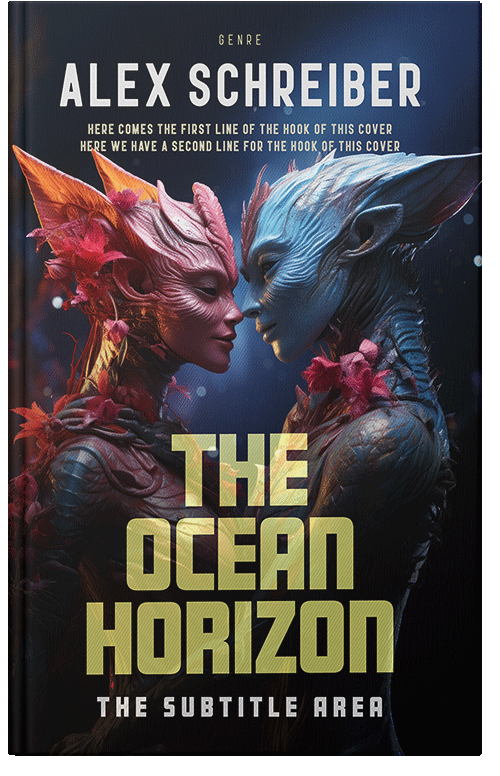 Front view of Sorrell Brown #335913 - Premade Science Fiction Book Cover