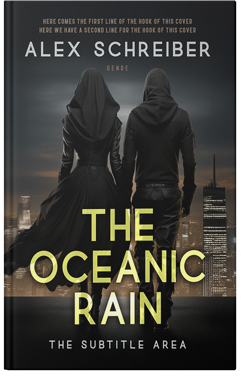 Front view of Heavy Metal #335921 - Premade Mystery & Thriller & Suspense Book Cover