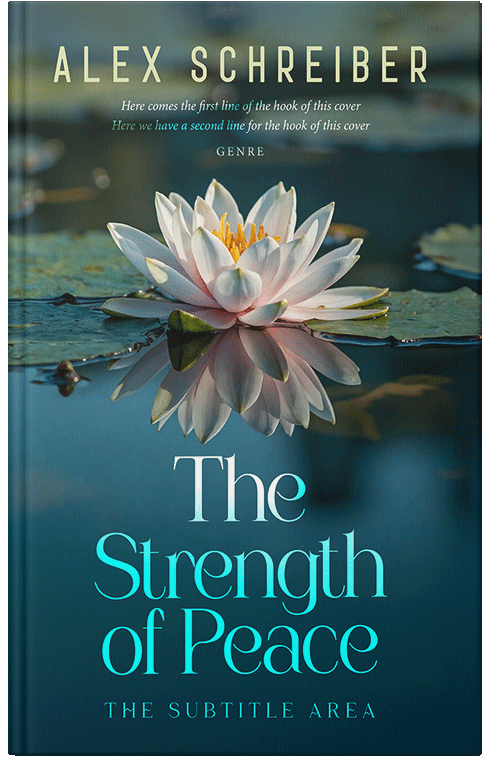 Front view of Blue Dianne #335938 - Premade Health & Mind & Body Book Cover