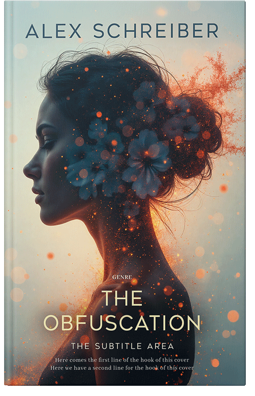 Front view of Mirage #335950 - Premade Romance Book Cover