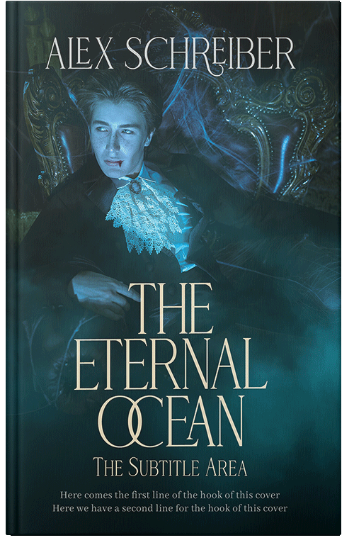 Front view of Premade Fantasy Book Cover - Firefly