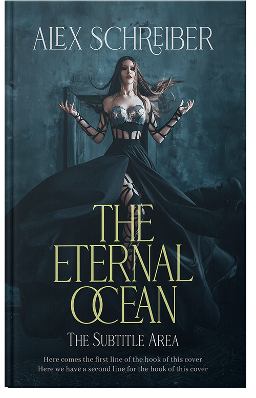 Front view of Premade Fantasy Book Cover - Firefly