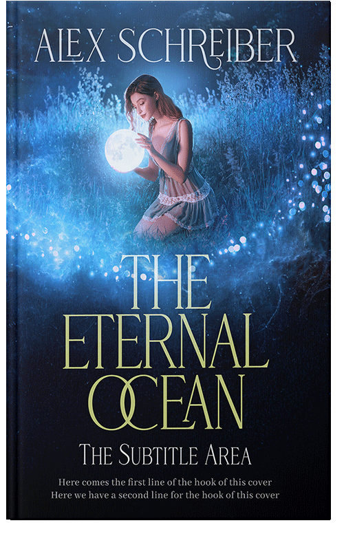 Front view of Premade Fantasy Book Cover - Firefly