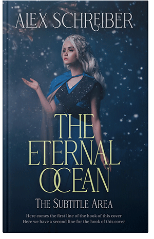 Pre Made Book Cover Elephant