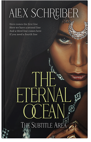 Pre Made Book Cover Teak