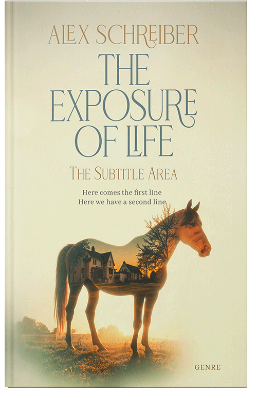 Front view of Aths Special #33611 - Premade Surreal Book Cover