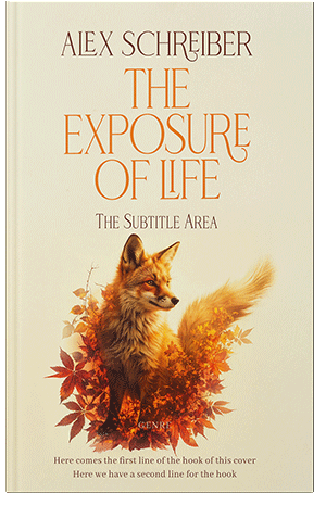 Pre Made Book Cover Wheatfield