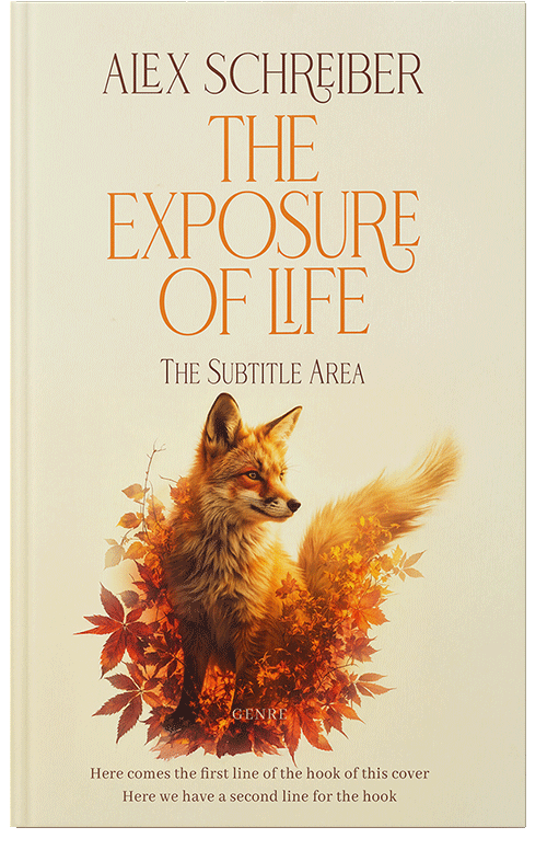 Front view of Wheatfield #33613 - Premade Nature Book Cover