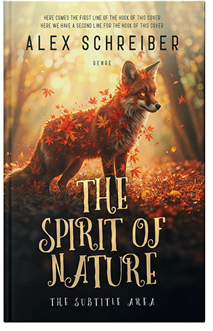 Pre Made Book Cover Cod Gray