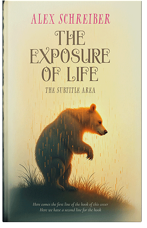 Pre Made Book Cover Lunar Green