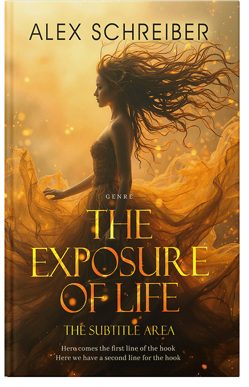 Front view of Jacko Bean #33632 - Premade Fantasy Book Cover