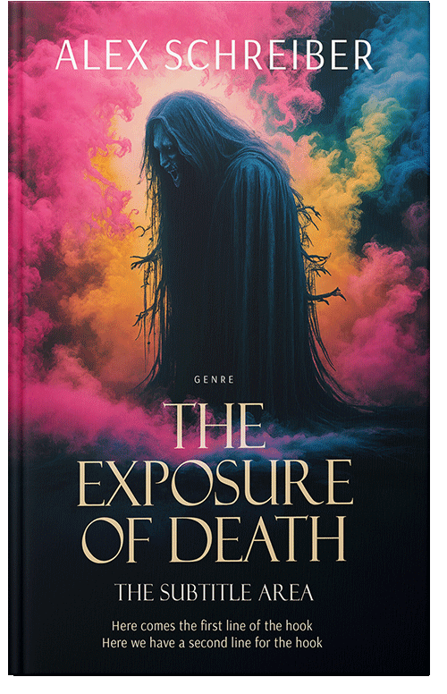 Front view of Chestnut Rose #33634 - Premade Fantasy Book Cover