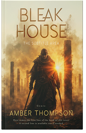 Pre Made Book Cover Tussock