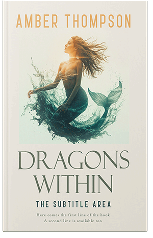 Pre Made Book Cover White Rock