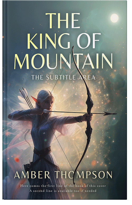 Front view of Premade Fantasy Book Cover - River Bed