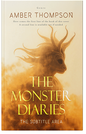 Pre Made Book Cover Albescent White