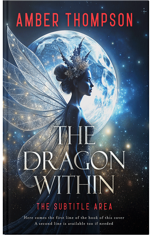 Front view of Cold Turkey #33654 - Premade Fantasy Book Cover