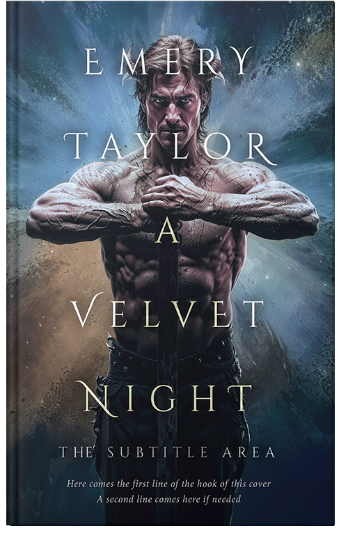 Front view of Charade #33656 - Premade Fantasy Book Cover