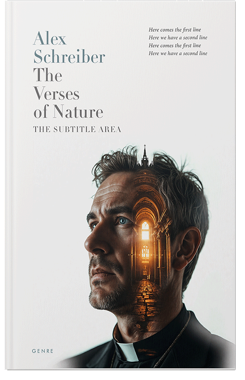 Front view of Desert Storm #33666 - Premade Religion & Spirituality Book Cover