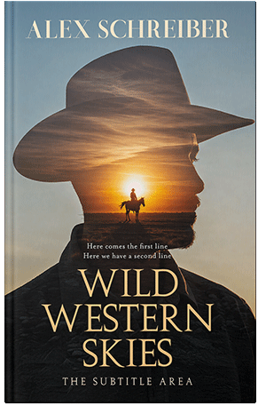 Pre Made Book Cover Cocoa Brown