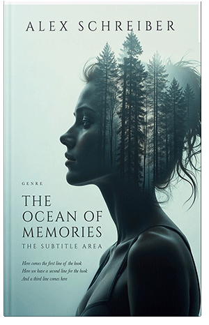 Pre Made Book Cover Gable Green