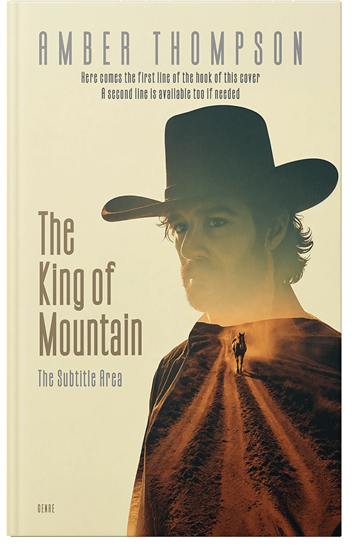 Front view of Fall Green #33692 - Premade Action & Adventure Book Cover