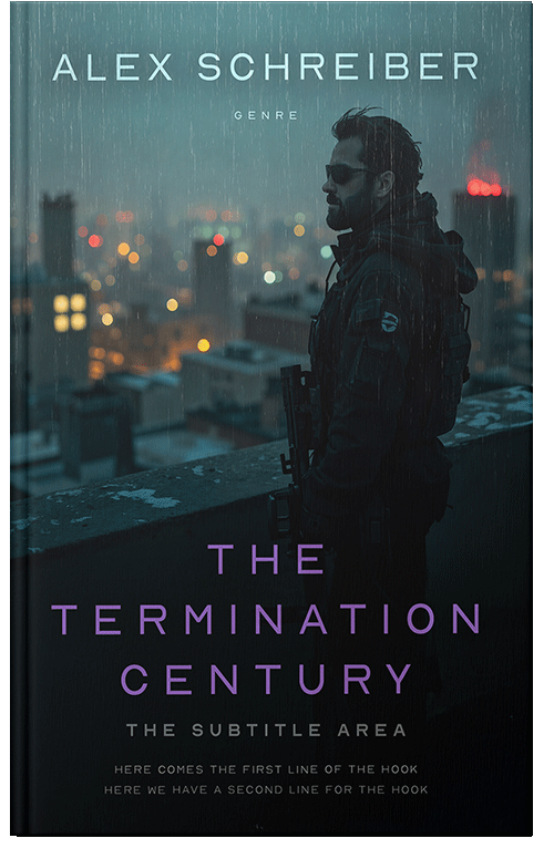 Front view of Bunker #33702 - Premade Mystery & Thriller & Suspense Book Cover