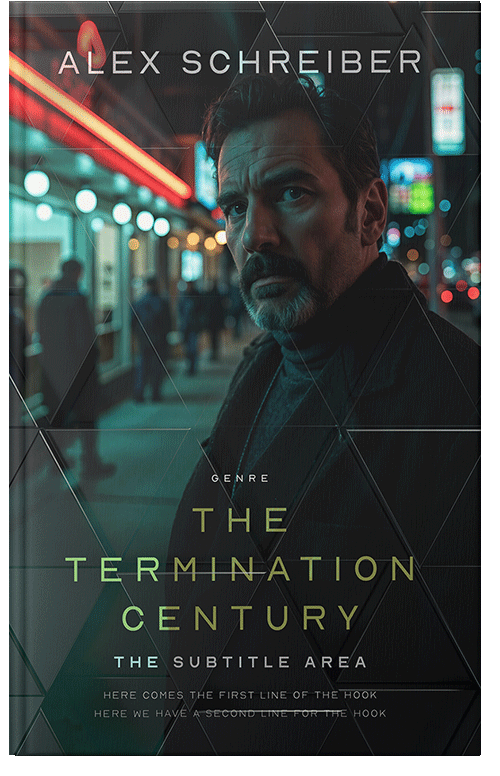 Front view of Premade Mystery & Thriller & Suspense Book Cover - Woodsmoke