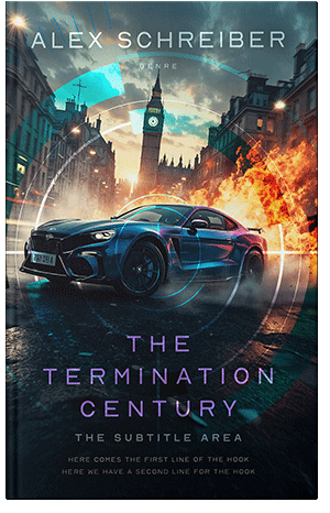 Pre Made Book Cover Tan