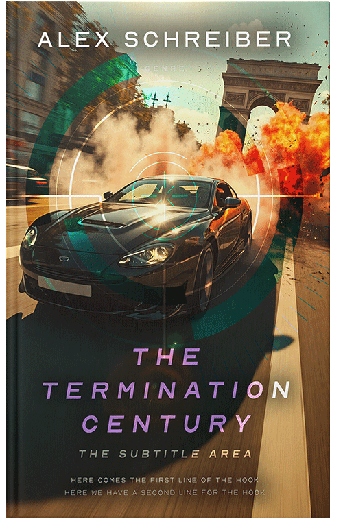 Front view of Premade Mystery & Thriller & Suspense Book Cover - Tumbleweed