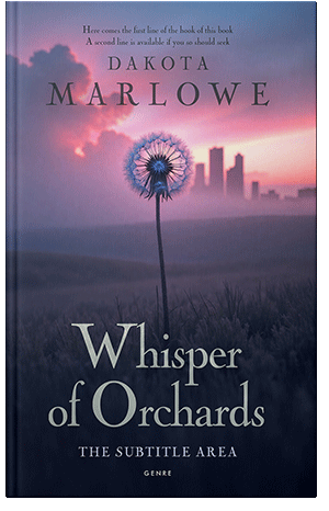 Pre Made Book Cover Ebony Clay