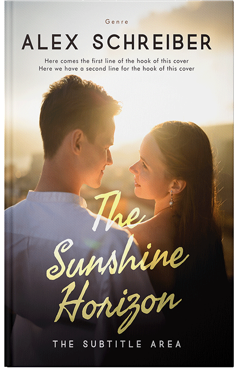 Front view of Premade Romance Book Cover - Bone