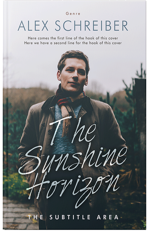 Front view of Premade Romance Book Cover - Mischka