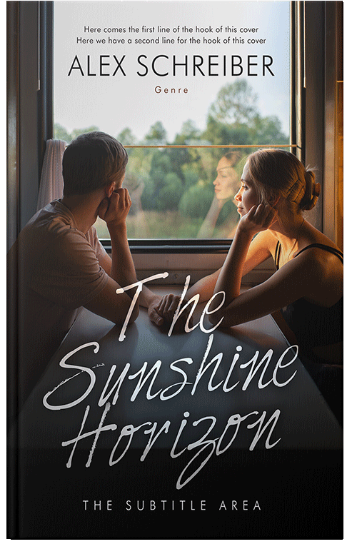 Front view of Timberwolf #33828 - Premade Romance Book Cover