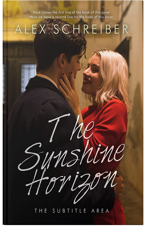 Front view of Antique Brass #33831 - Premade Romance Book Cover