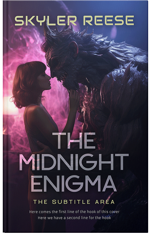 Front view of Premade Science Fiction Book Cover - Viola