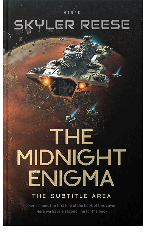 Front view of Mongoose #33847 - Premade Science Fiction Book Cover