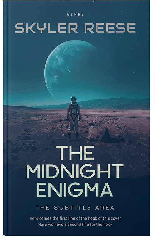 Front view of Premade Science Fiction Book Cover - Elephant