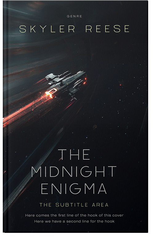 Front view of Premade Science Fiction Book Cover - Bunker