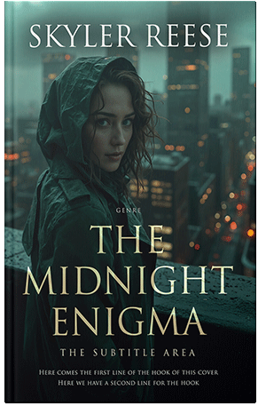 Pre Made Book Cover Aztec