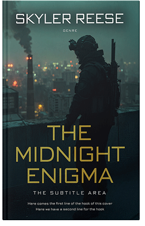 Pre Made Book Cover Aztec