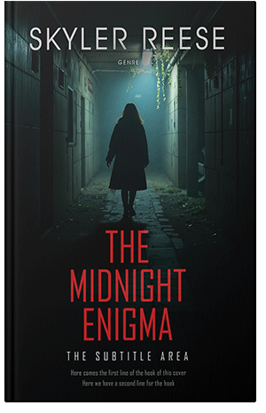 Pre Made Book Cover Aztec