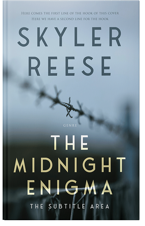 Front view of Casper #33865 - Premade Mystery & Thriller & Suspense Book Cover