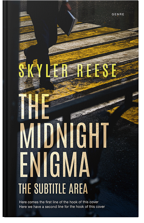 Front view of Straw #33877 - Premade Mystery & Thriller & Suspense Book Cover