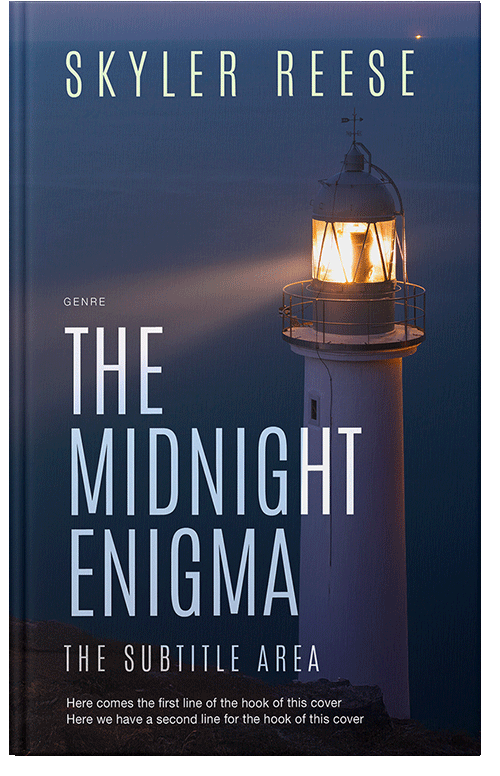 Front view of Premade Mystery & Thriller & Suspense Book Cover - Cloud Burst