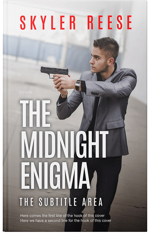 Front view of Cloud #33881 - Premade Mystery & Thriller & Suspense Book Cover